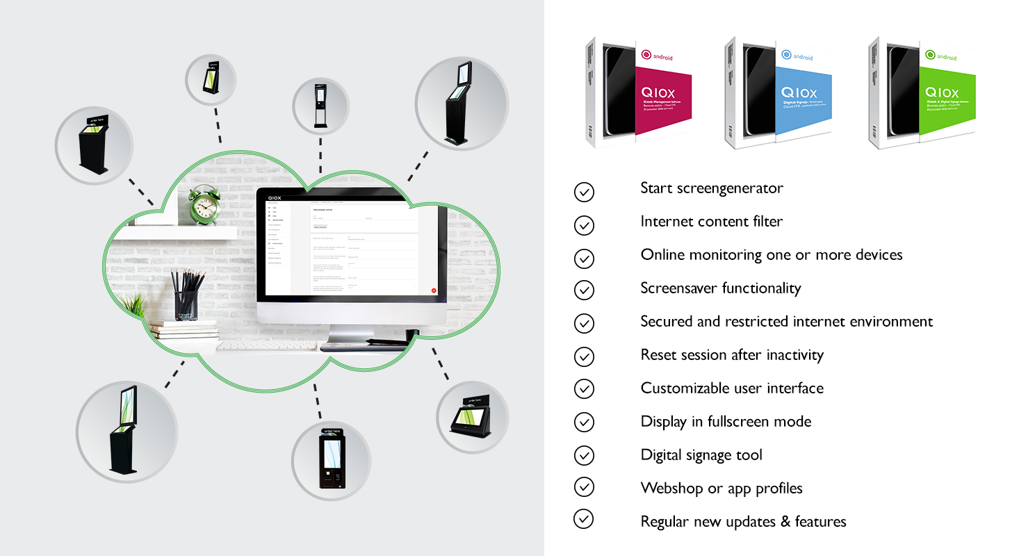 QIOX Management Software advantages