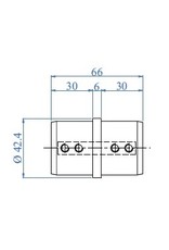 I AM Design LED buisverbinder - lineair