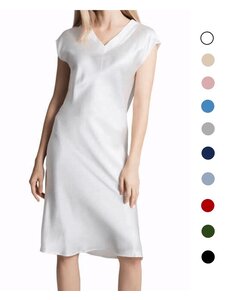  Damen Seiden Pyjama Kleid ( 2 für 75,00 €/ Stük)!))