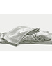  Seiden Spannbettlaken 22mm silber