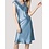 Damen Seiden Pyjama Kleid