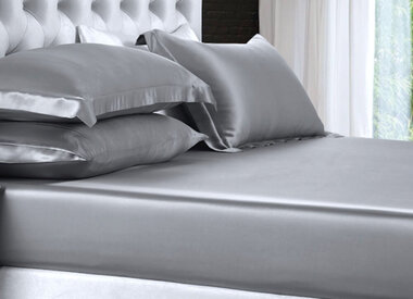 Seiden-Spannbettlaken