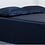 Seiden Betttuch / Bettlaken 22momme navy blau