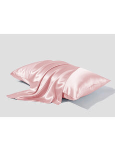 Seiden Kissenbezüge 19mm Rosa