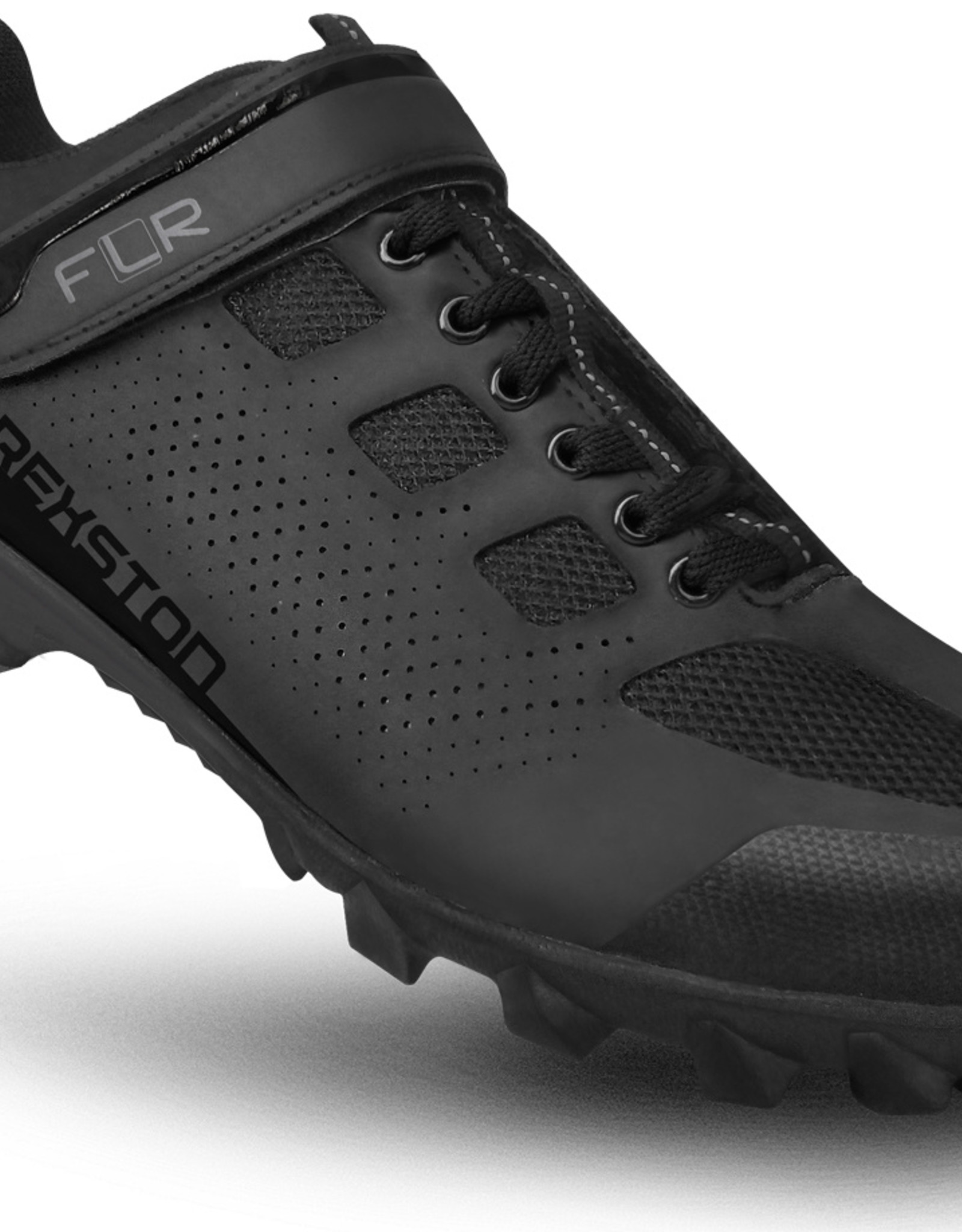 FLR Rexston Active Touring/Trail Shoe in Black