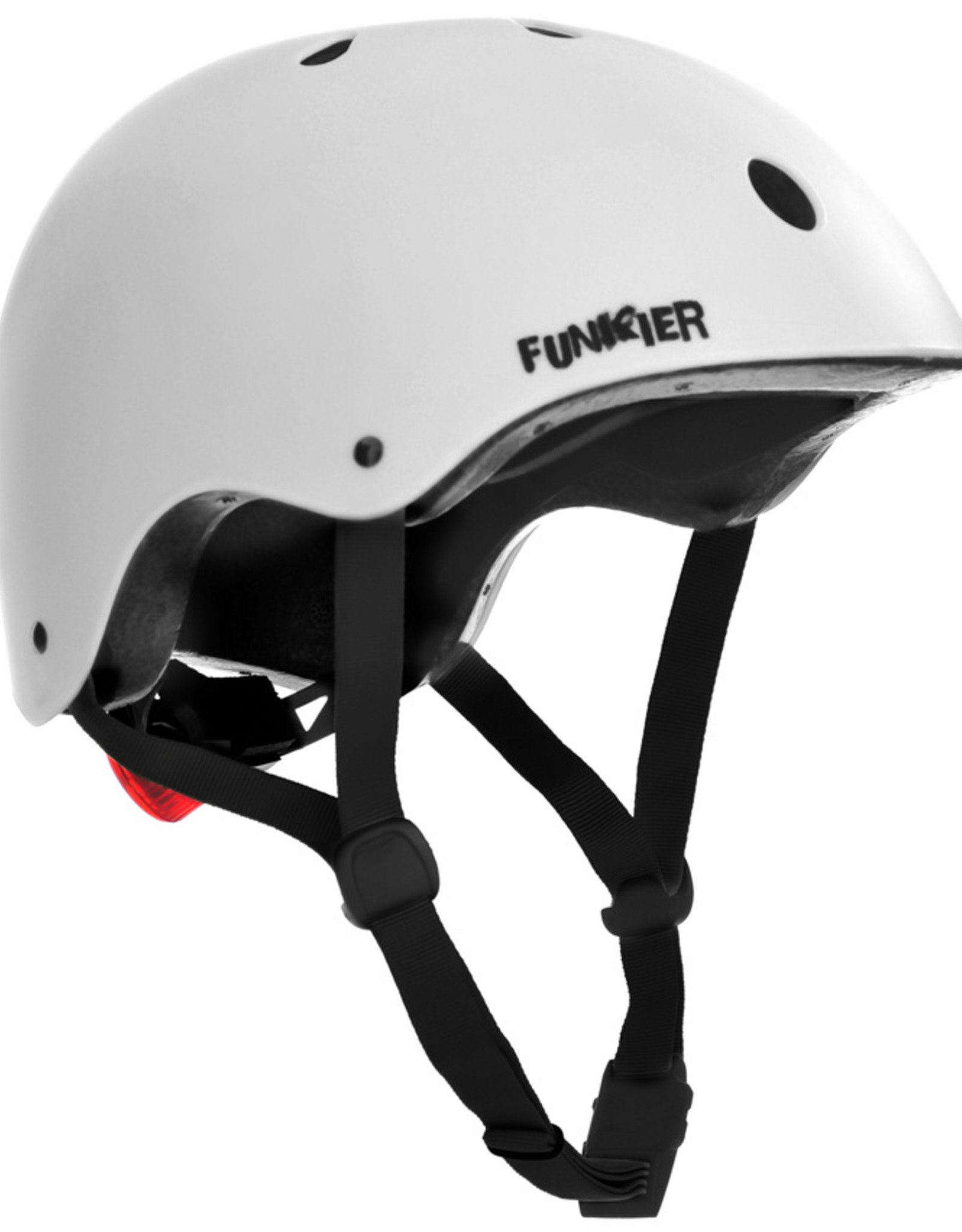 Funkier Capella BMX/Urban Helmet in White