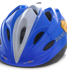 kids police bike helmet