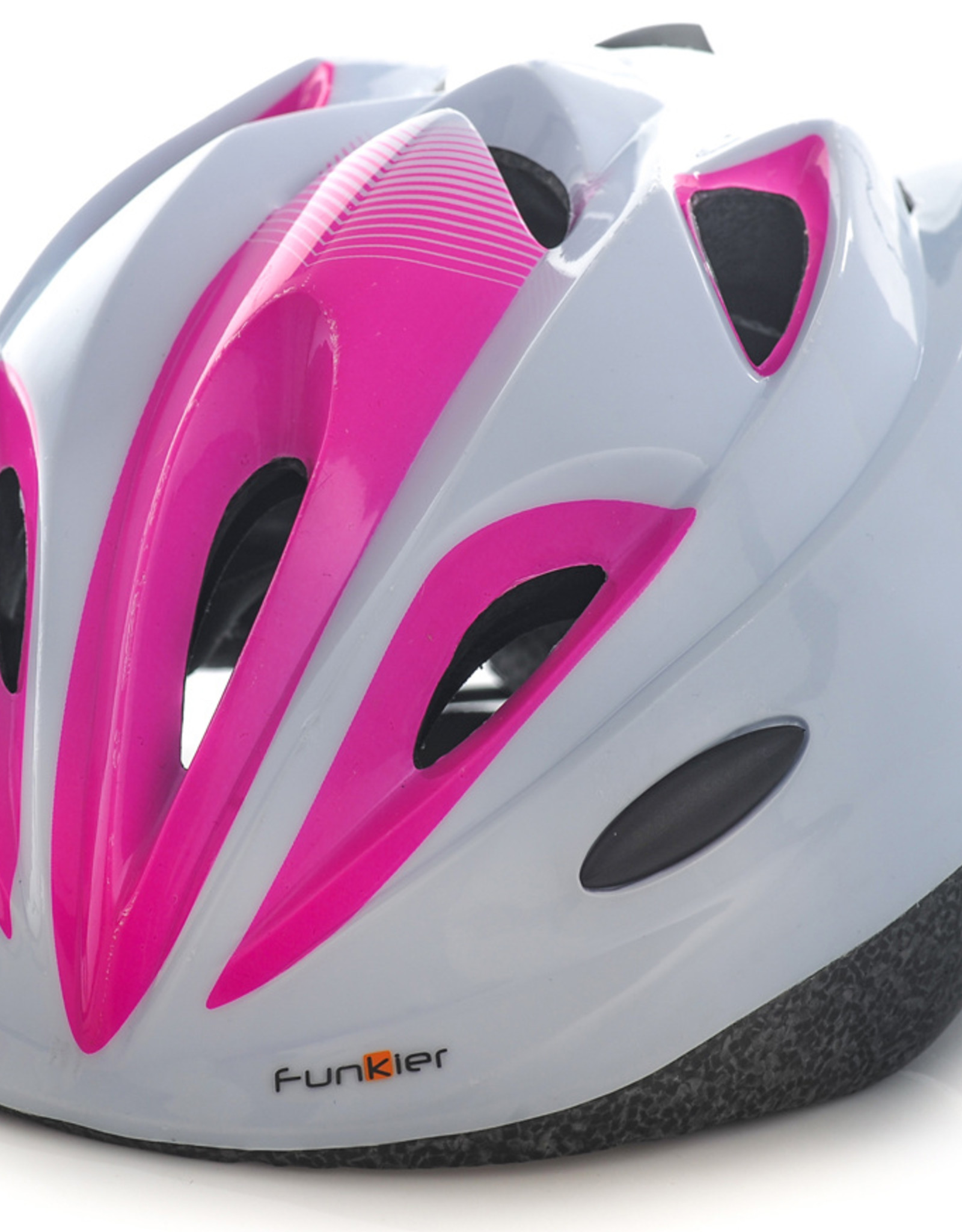 Funkier Talita Kids Helmet in White/Pink