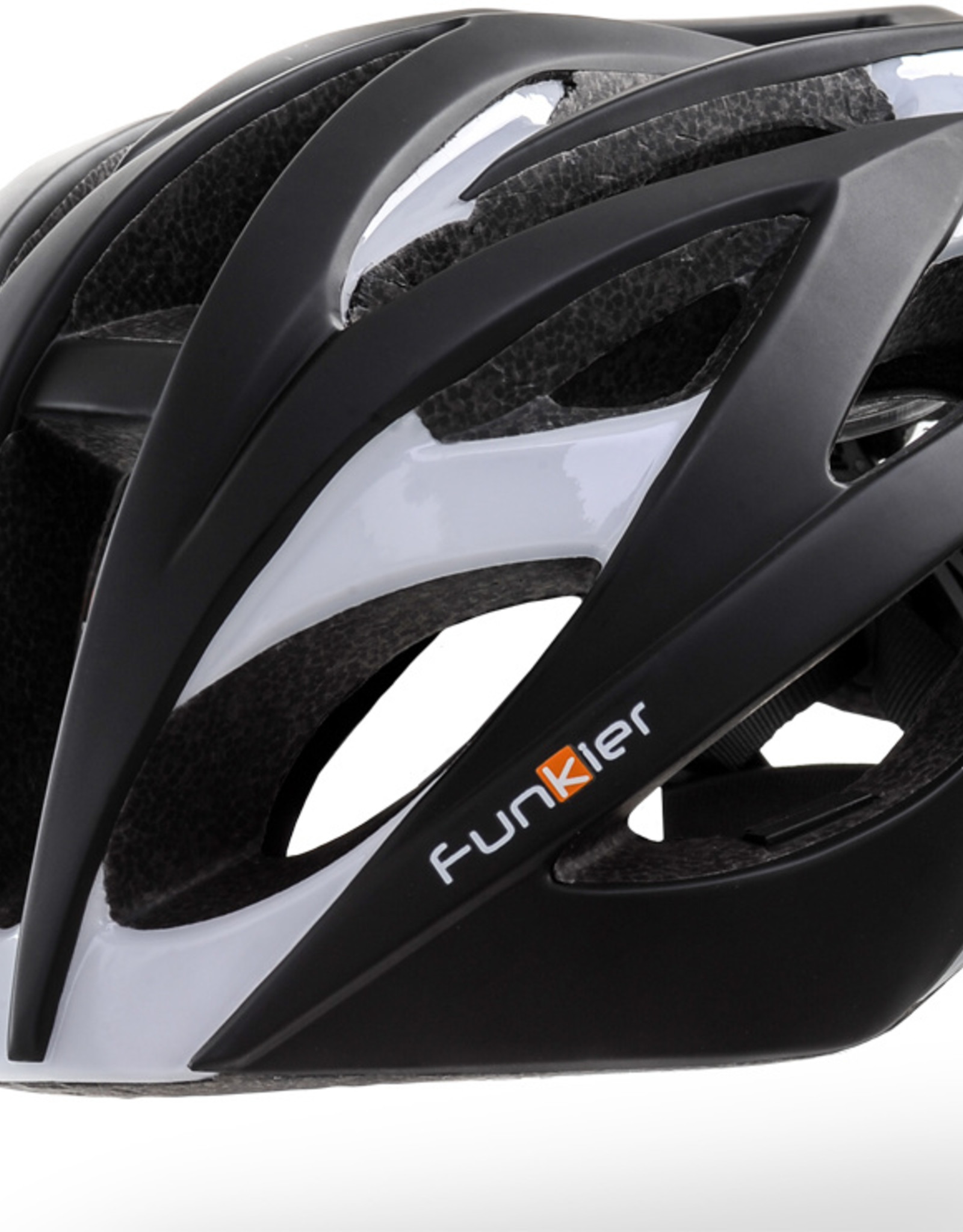 Funkier Tejat Road Elite Helmet in Black/White