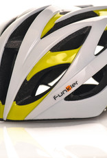 Funkier Tejat Road Elite Helmet in White/Neon