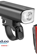 Ravemen LR500S (500 Lumens) / TR20 (20 Lumens) USB Rechargeable Twinset