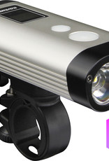 Ravemen PR900 USB Rechargeable DuaLens Front Light with Remote in Silver/Black (900 Lumens)