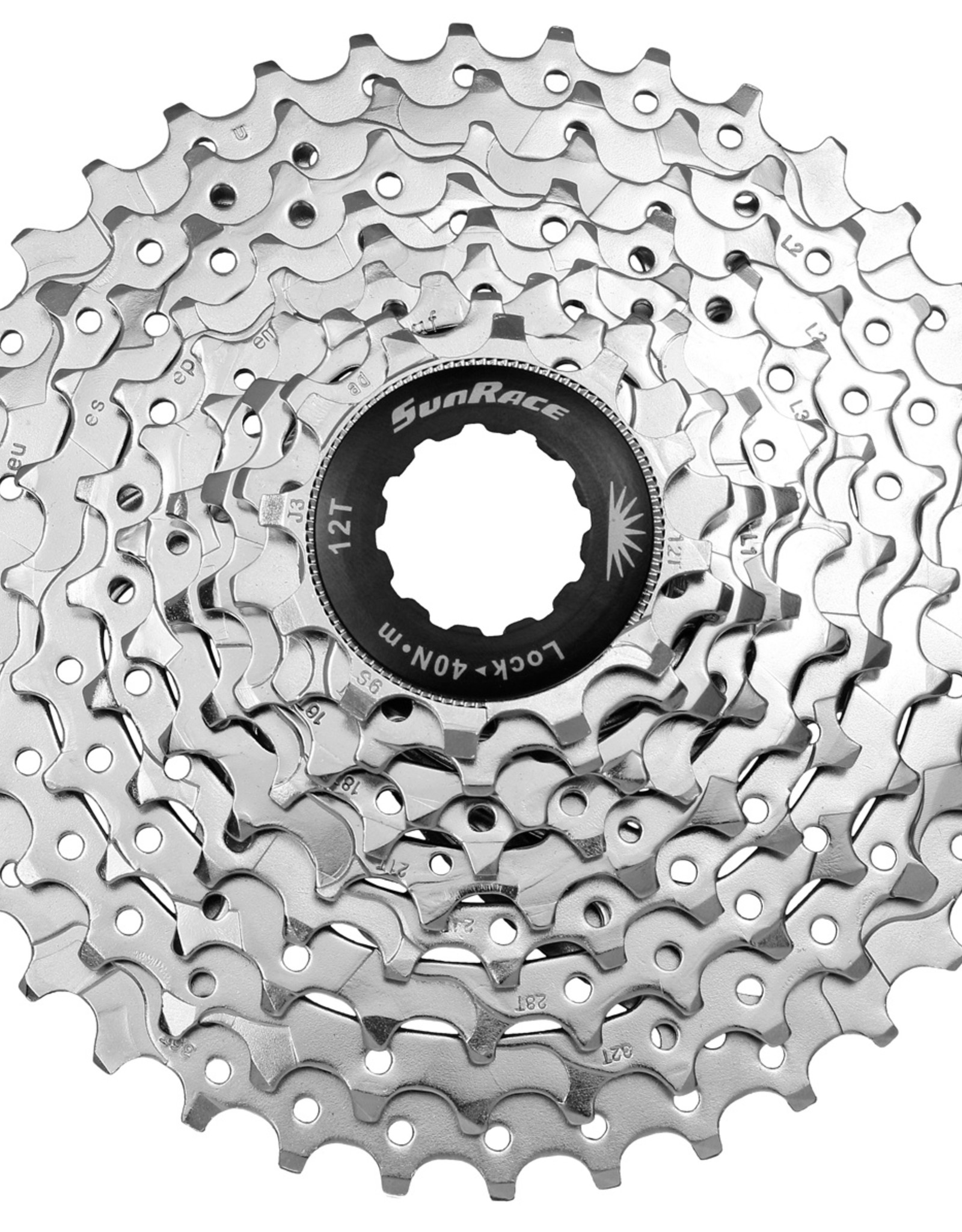 SunRace CSM98 - 9 Speed MTB 11-36T Nickel Cassette