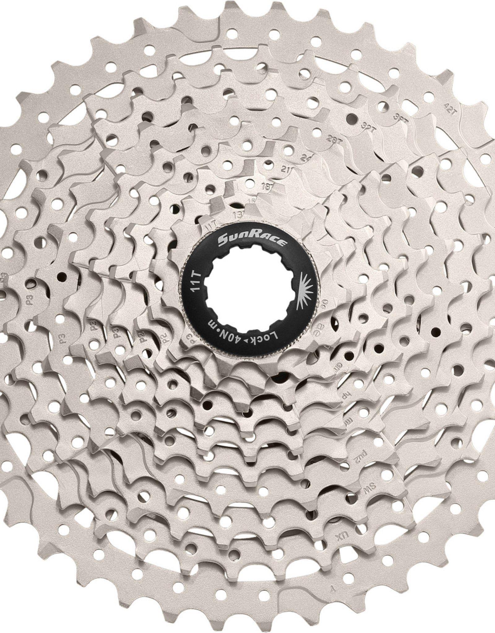 SunRace CSMS3 - 10 Speed MTB 11-42T Metallic Cassette