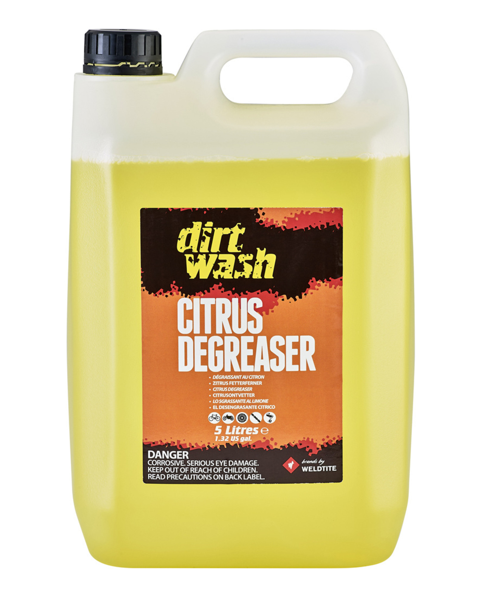 Weldtite Dirtwash Citrus Degreaser Spray - 5L