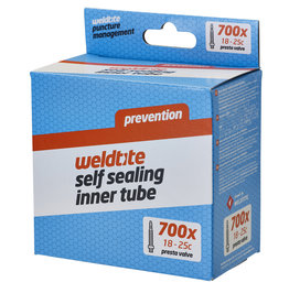 Weldtite Self Sealing Inner Tube - 700 x 18 - 25mm - Presta