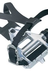 Wellgo LU961 Alloy Road Pedals with Clips and Straps