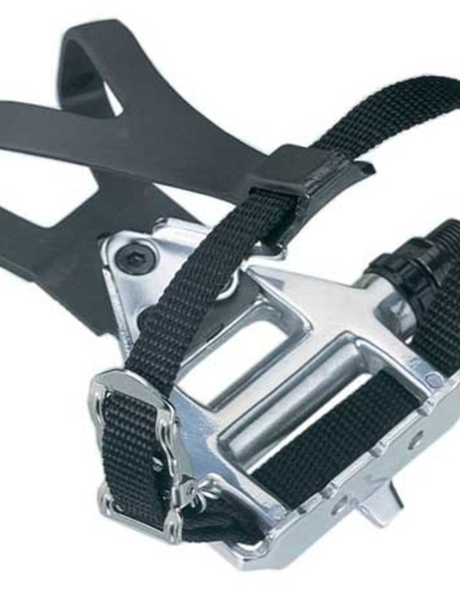 Wellgo LU961 Alloy Road Pedals with Clips and Straps