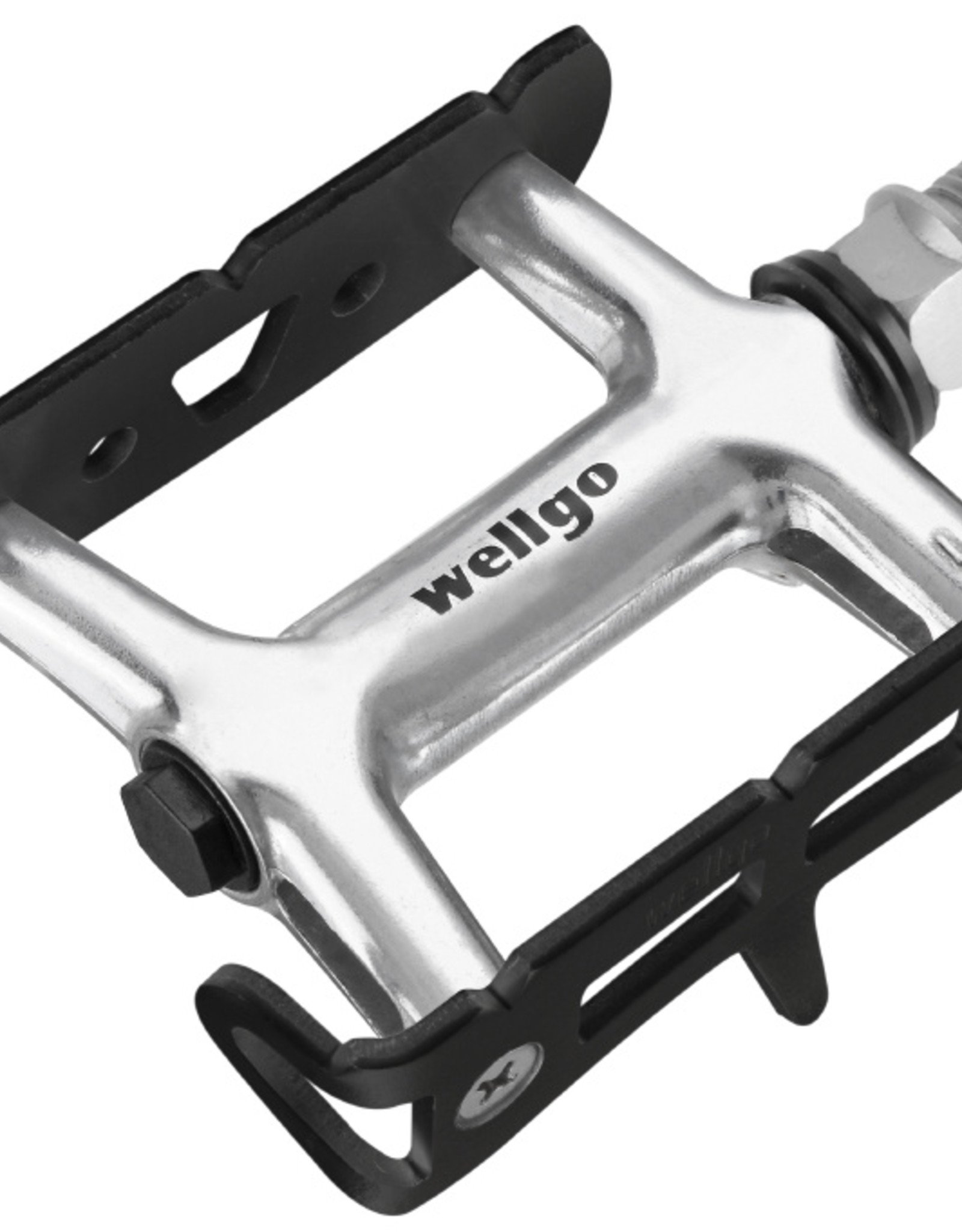 Wellgo R110B Road Quill Pedals in Black - Sealed Bearing