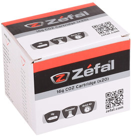 Zefal 16g CO2 Cartridge - 20 Pack