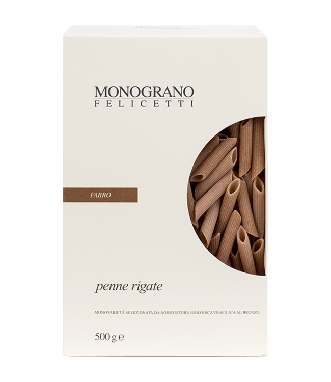 Felicetti Monograno Farro NR 152 Penne Rigate 500 GR