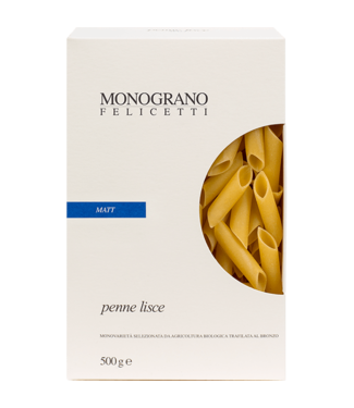 Felicetti Monograno MATT NR 185 Penne Lisce 500 GR