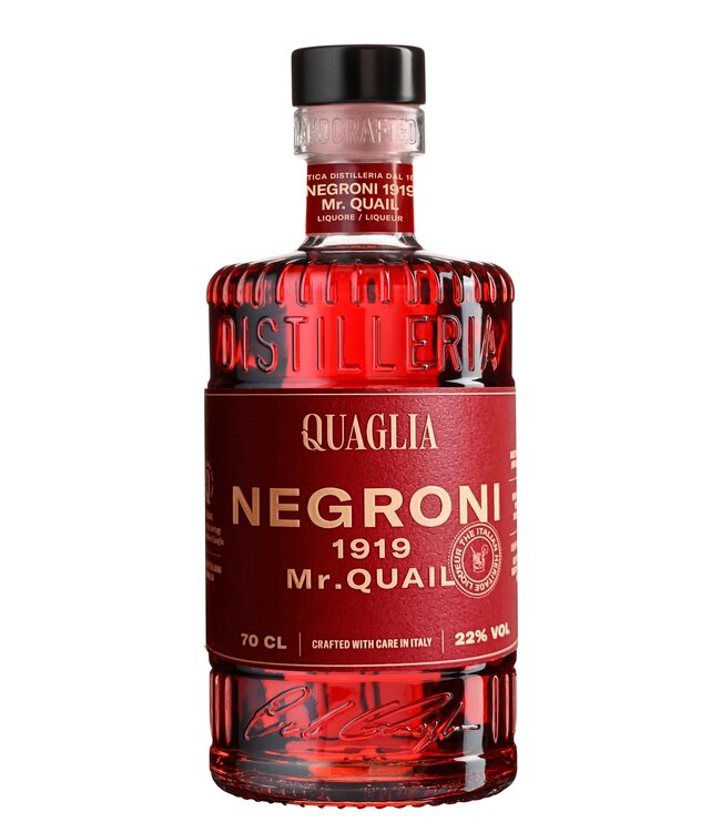 Distilleria Quaglia Mr Quail & JT Negroni 1919
