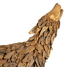 JoJo Living Teakhouten Wolf groot JoJo Living Teakhouten Wolf groot