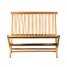 JoJo Living Teakhouten EGG tuinbank JoJo Living Teakhouten EGG tuinbank