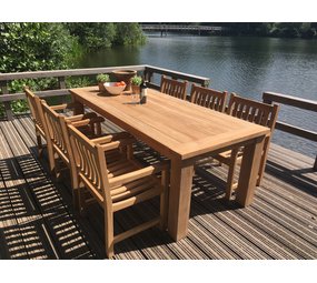 JoJo Living Teakhouten tuinset Java JoJo Living Teakhouten tuinset Java