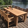 JoJo Living Teakhouten tuinset Java JoJo Living Teakhouten tuinset Java