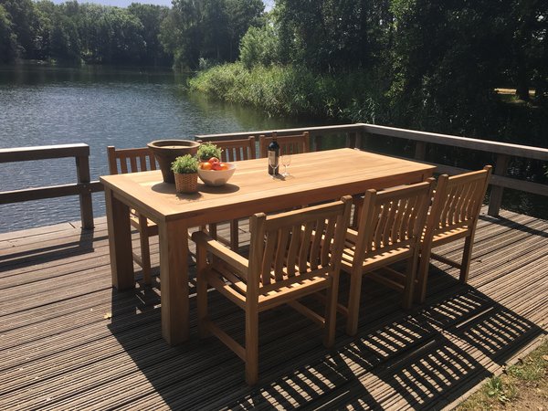 JoJo Living Teakhouten tuinset Java JoJo Living Teakhouten tuinset Java