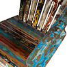 JoJo Living Recycled teakhouten relax tuinstoel JoJo Living Recycled teakhouten relax tuinstoel