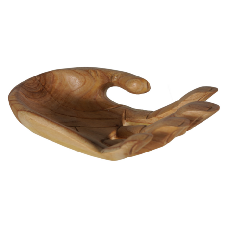 JoJo Living Suarhouten schaal hand JoJo Living Suarhouten schaal hand