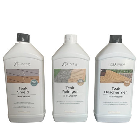 JoJo Living Onderhoudspakket Teak Compleet JoJo Living Onderhoudspakket Teak Compleet