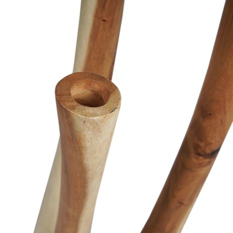 JoJo Living Suarhouten waxinelicht palen