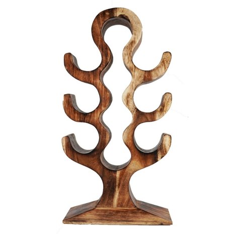 JoJo Living Suarhouten wijnrek Anggur