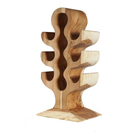 JoJo Living Suarhouten wijnrek Anggur