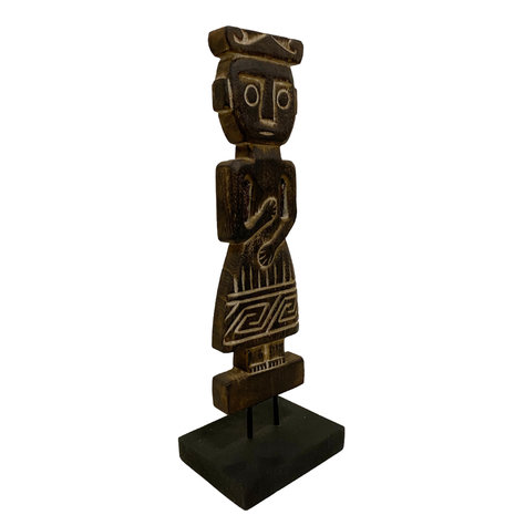 JoJo Living Houten beeld op voet JoJo Living Houten beeld op voet