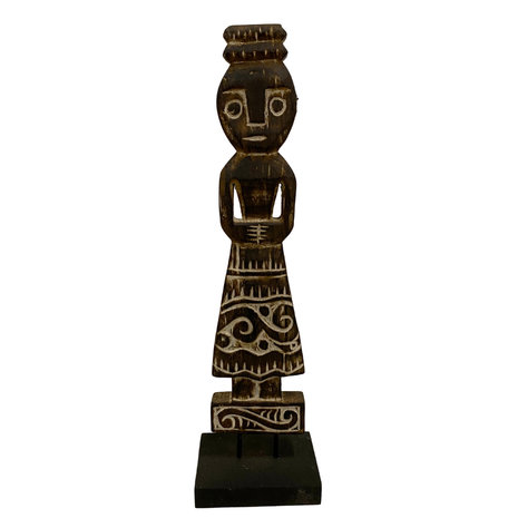 JoJo Living Houten beeld op voet JoJo Living Houten beeld op voet