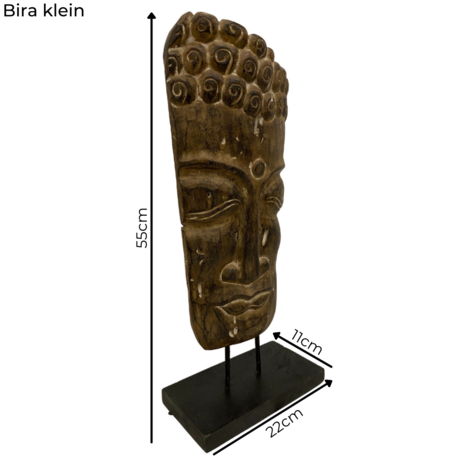 JoJo Living Teakhouten beeld Bira JoJo Living Teakhouten beeld Bira