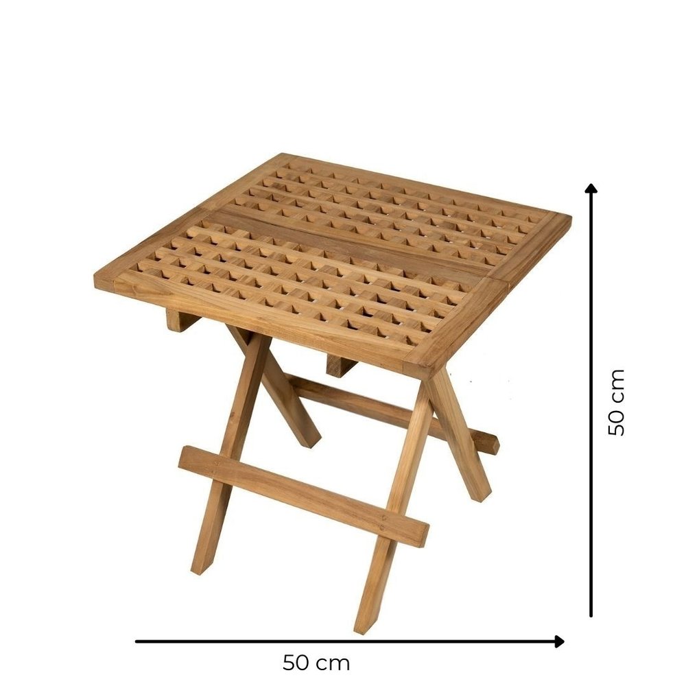 JoJo Living Vierkante picknicktafel - diverse varianten JoJo Living Vierkante picknicktafel - diverse varianten