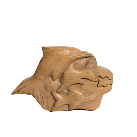 JoJo Living Teakhouten geheime box JoJo Living Teakhouten geheime box