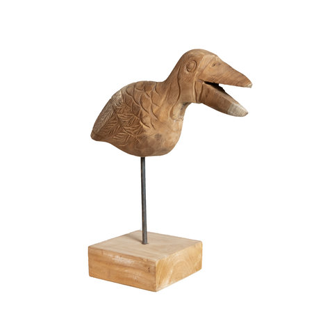 JoJo Living Teakhouten vogel Tucan JoJo Living Teakhouten vogel Tucan