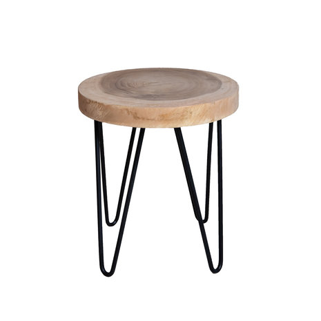 JoJo Living Suarhouten bijzettafel Darit JoJo Living Suarhouten bijzettafel Darit