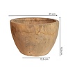JoJo Living Houten pot Sedana JoJo Living Houten pot Sedana