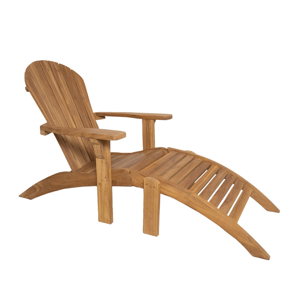 JoJo Living Teakhouten adirondack loungestoel