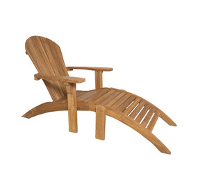 JoJo Living Teakhouten adirondack loungestoel JoJo Living Teakhouten adirondack loungestoel