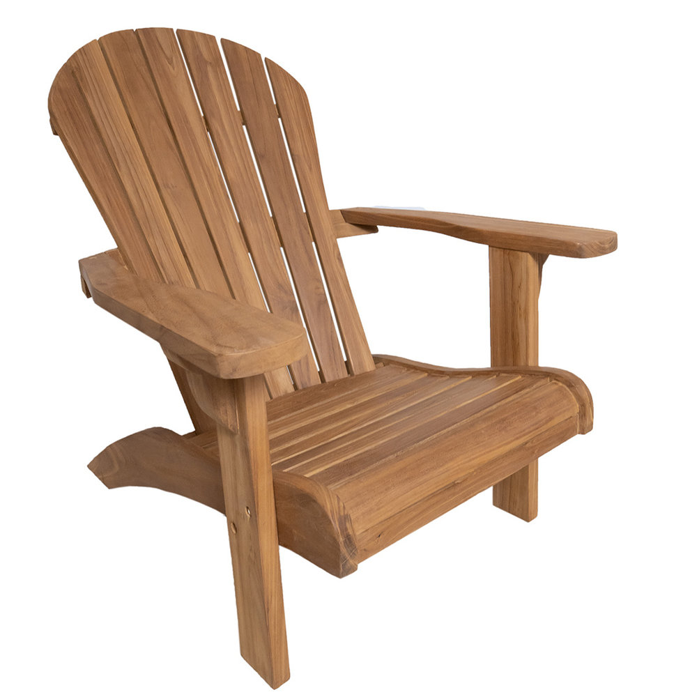 JoJo Living Teakhouten adirondack loungestoel