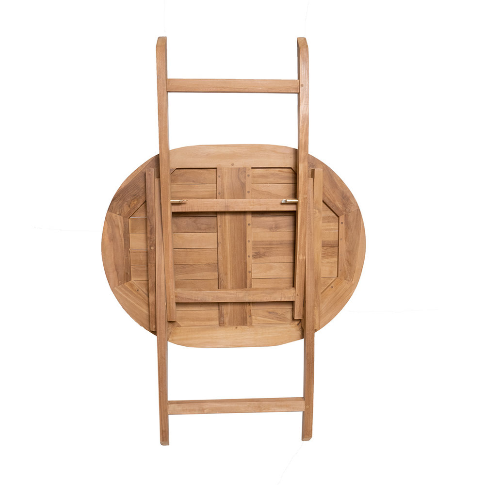 JoJo Living Teakhouten tuintafel ovaal Meja